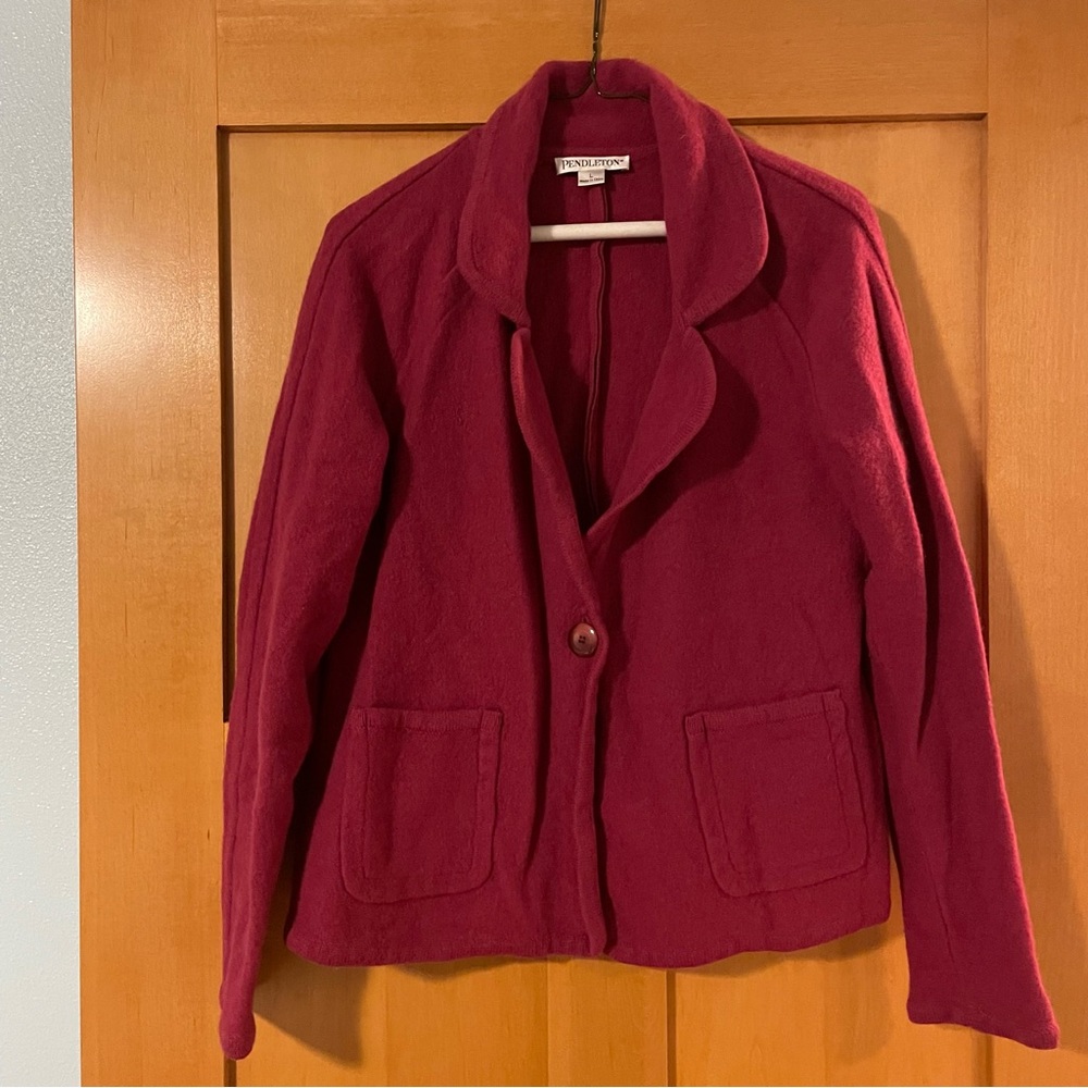 Pendleton 100% wool jacket. Large